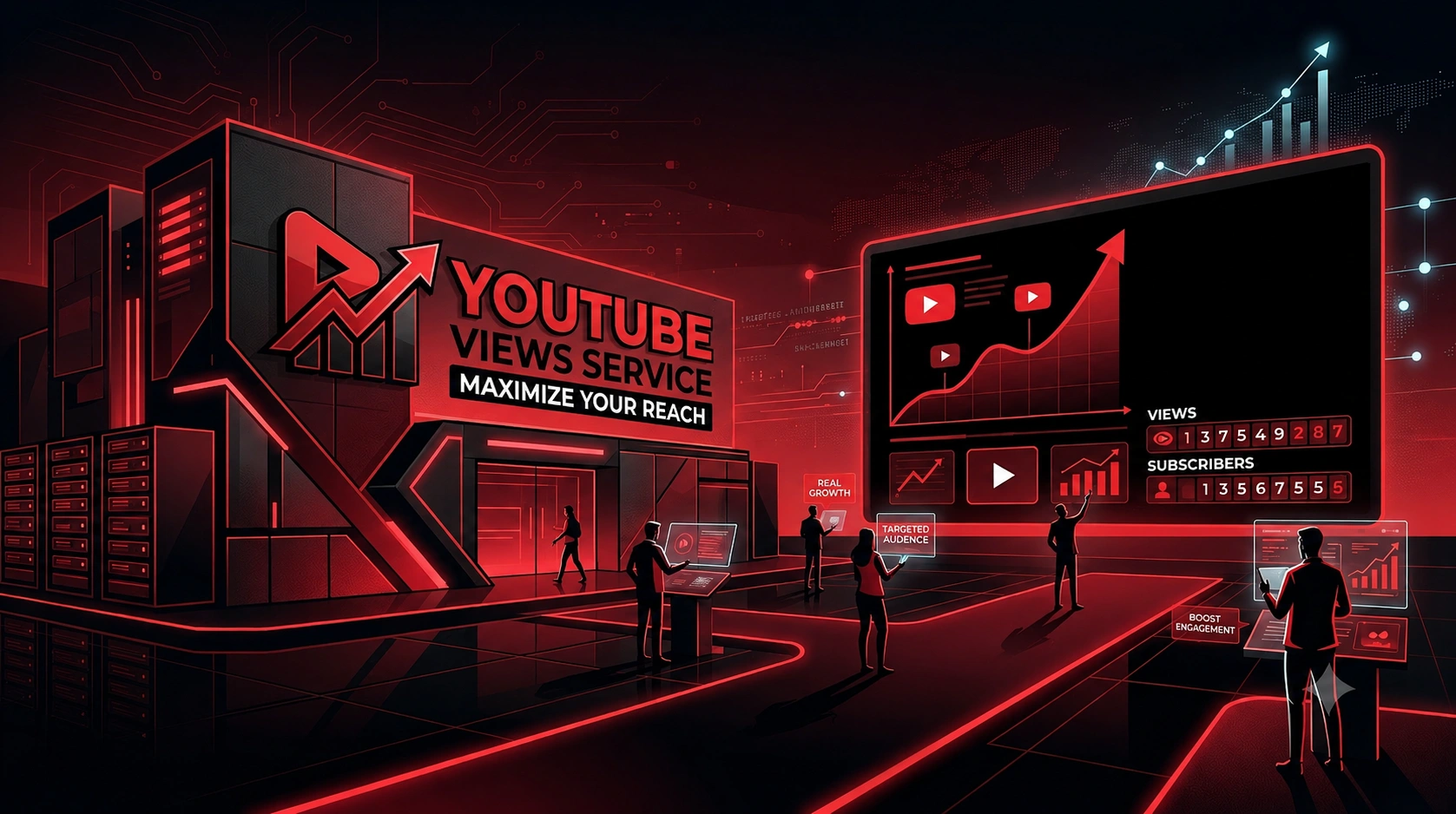 Youtube Views Dashboard Analytics